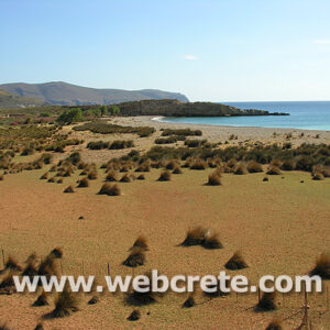 Karoumes and the beach