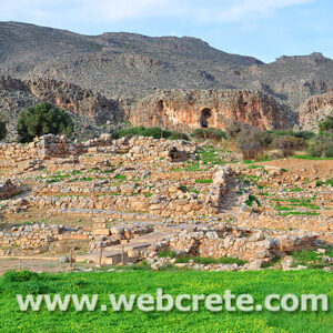 Kato Zakros archaeological site in winter!