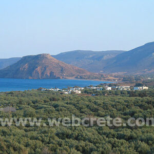 Kouremenos bay and Kastri hill