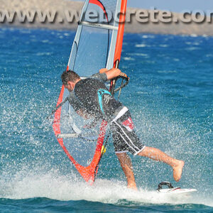 Windsurfing in Kouremenos