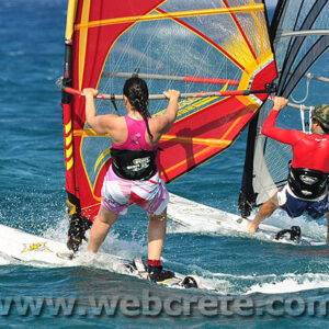 Windsurfing in Kouremenos