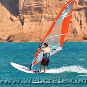 Windsurfing in Kouremenos